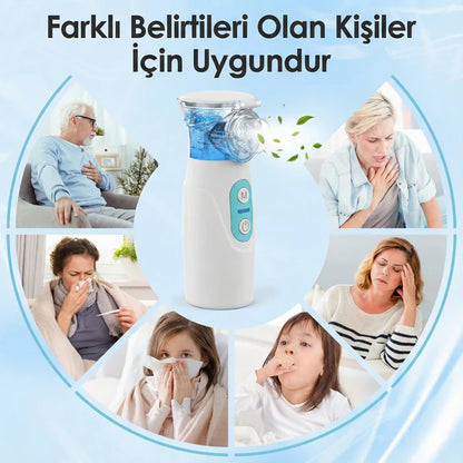 Santeq Taşınabilir Mini Nebülizatör