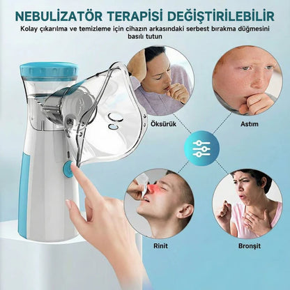 Santeq Taşınabilir Mini Nebülizatör