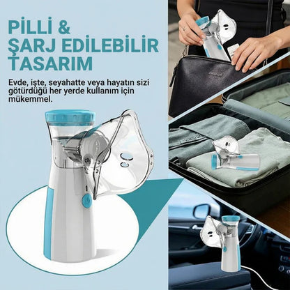 Santeq Taşınabilir Mini Nebülizatör